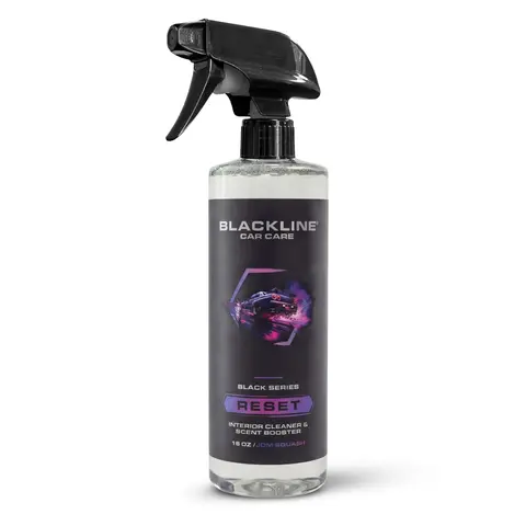 BLACKLINE Reset Series Gentle APC Formula 16oz Scented Automobile Cleaner - Interior Detailing Kit, Car Detailing Accessories, Streak-Free, Suede-Safe, Leather-Safe for Cars, For Furniture, 7 Signature Scents, Scent Booster, Effective for Detailers