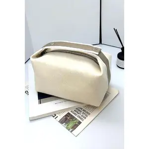Zenana Waterproof Canvas Travel Cosmetic Bag - Portable with Multi-Pocket Interior, Durable Design for Easy Transport