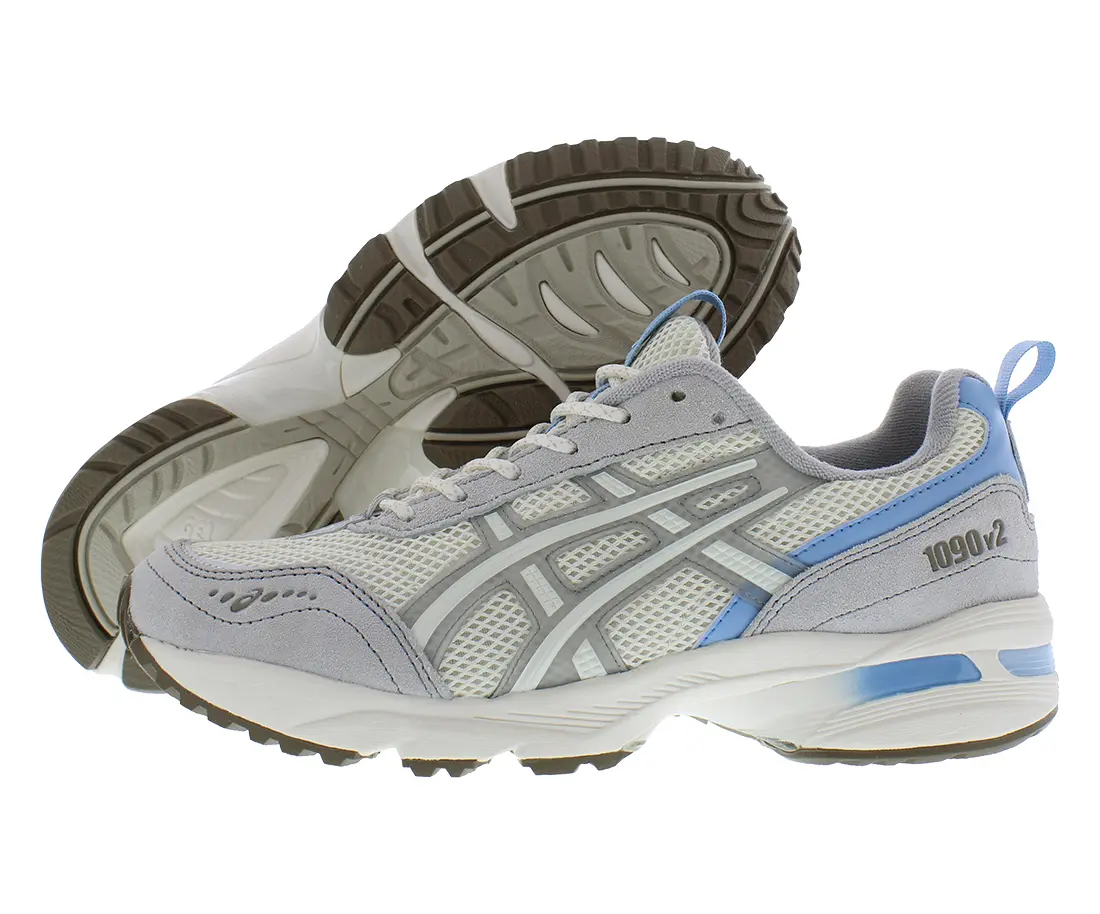 ASICS Gel-1090V2 Women's Running Shoes, Retro Inspired Athletic Sports Sneaker with Breathable Mesh and GEL Cushioning, Sports Shoes, Runner, Athleisure Women's Sneaker, Walking Shoes