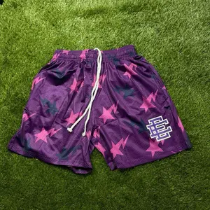 EE SHORTS PURPLE STARS SHORTS