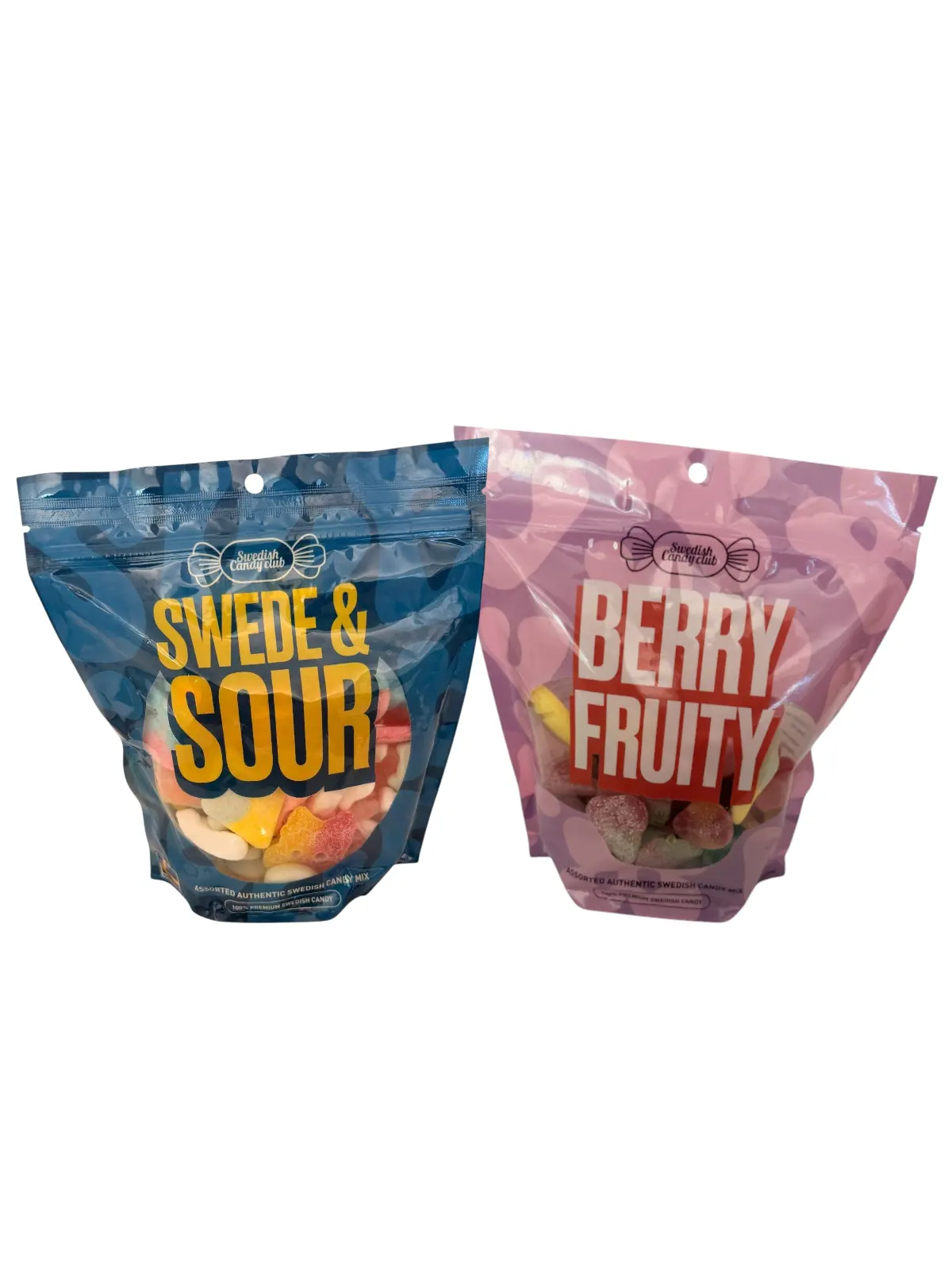 Berry Fruity + Swede & Sour Candy Bundle - 3 lbs Colorful Packaged Fun, Delicious Snack Treats