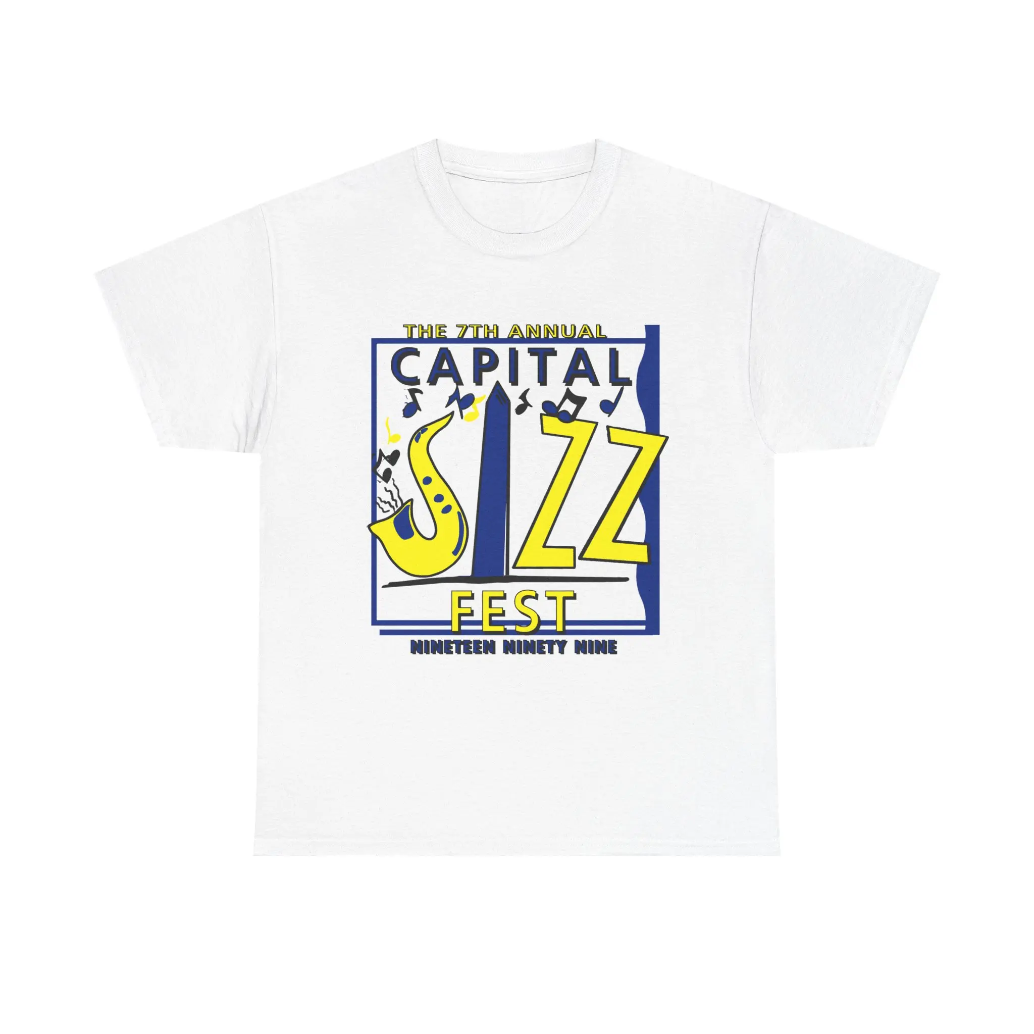 Capital Jazzfest Heavy Cotton Tee.