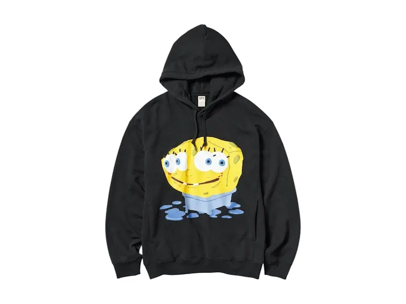 Uniqlo x CPFM Spongebob Squarepants Hoodie Black (men) by StockX