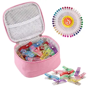 50Pcs Large Sewing Clips Fabric Clips and 40Pcs Ball Shaped Pin Heads,Quilt Clips for Quilting Assorted Colors, Multipurpose Craft Sewing Supplies Quilting Accessories Crafting Tools - Home Improvement.