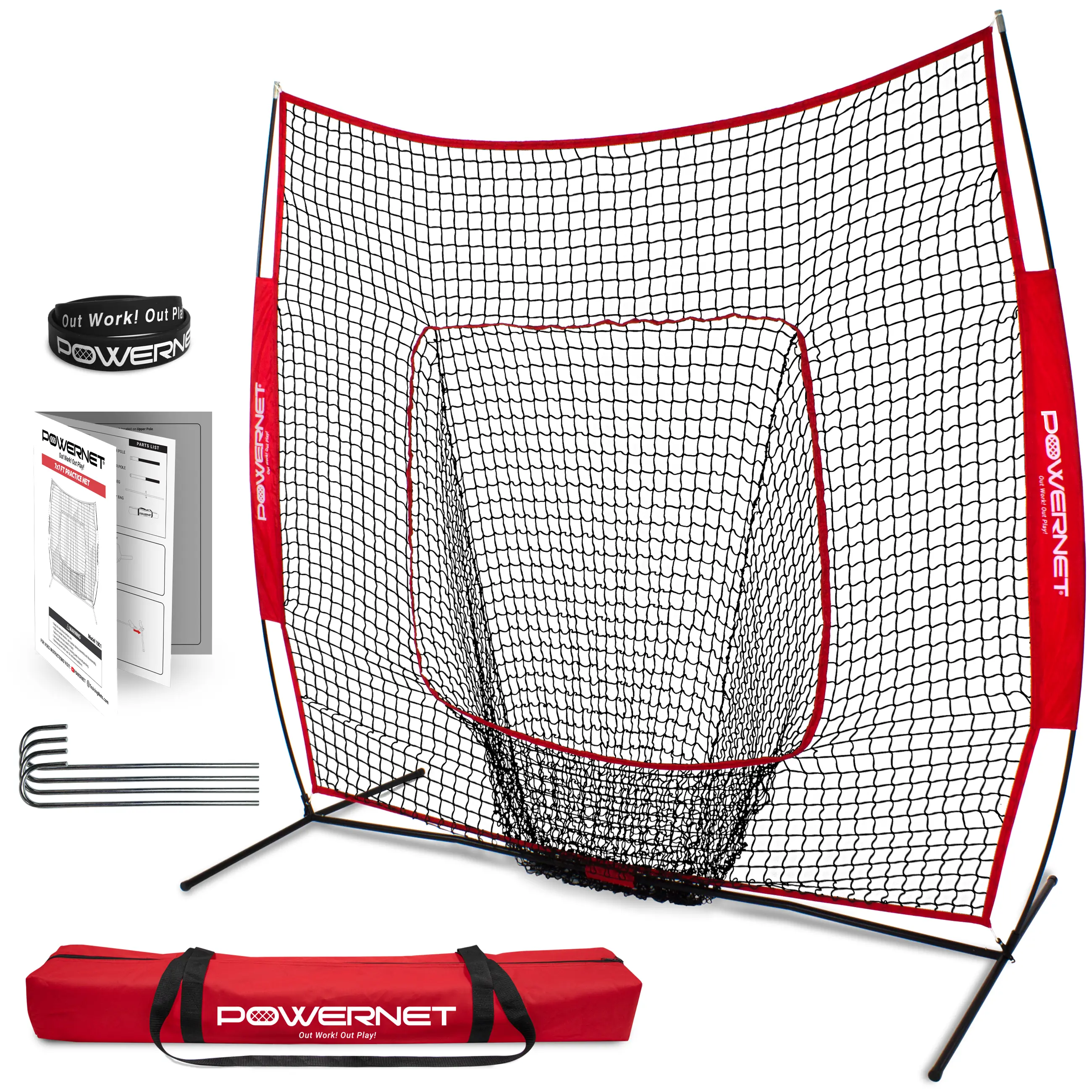 The Original 7x7 FT Baseball Softball Training Net
