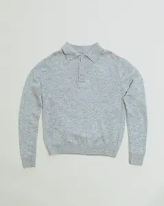Meadow Knit Polo in Mist