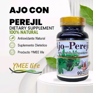 Suplemento Dietetico Ajo con Perejil, antioxidante natural 90 cápsulas