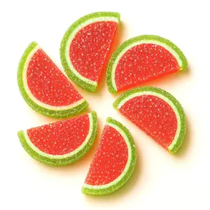 NY Spice Shop Watermelon Jelly Slices Candy – Chewy, Fruity Sugar-Coated Jellies Perfect for Party Favors, Snacking, Holiday Gifts, and Summer Treats Sweet