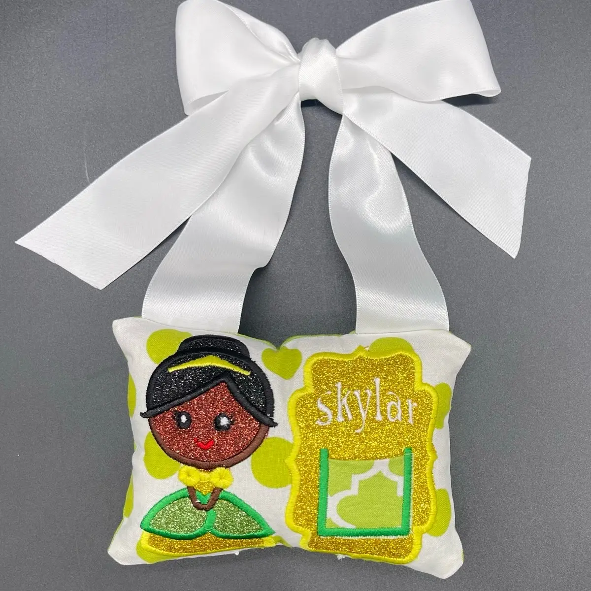 Princess tooth fairy pillow