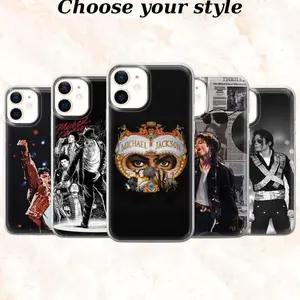 Michael Jackson “Moonwalk” Phone Case, Pop King Tribute Aesthetic, Tough Shockproof Protective Cover, Fan Gift, Compatible with iPhone 11-17 Pro Max/Plus and Samsung Galaxy S23-25