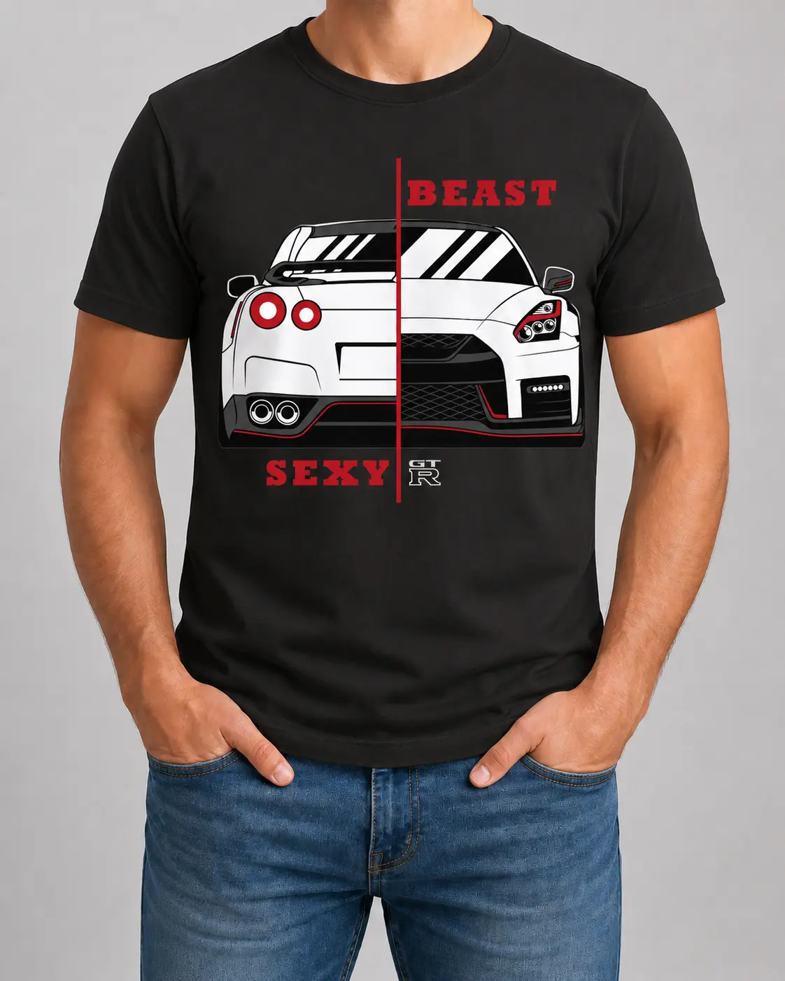 GT-R Beast Mode T-Shirt: Unleash Power and Street Performance