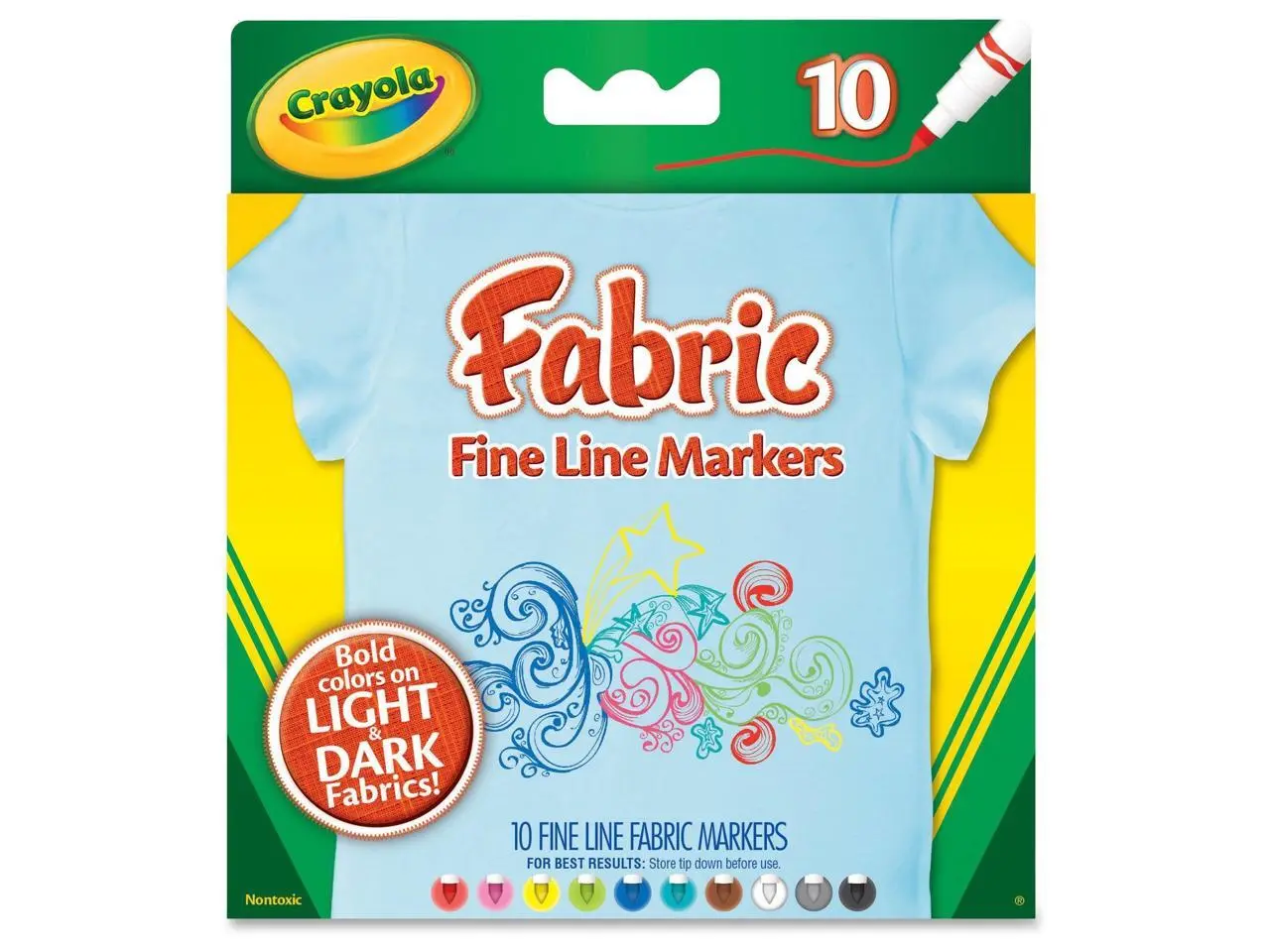 Crayola Bright Fabric Markers Crayola Bright Fabric Markers