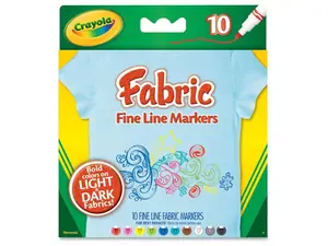 Crayola Bright Fabric Markers
