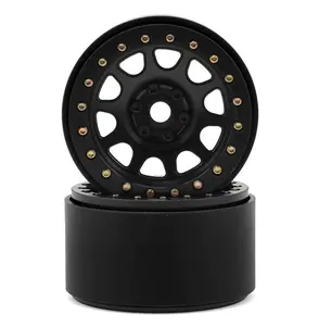 SSD RC 2.2 D Hole Beadlock Wheels (Black) (2)