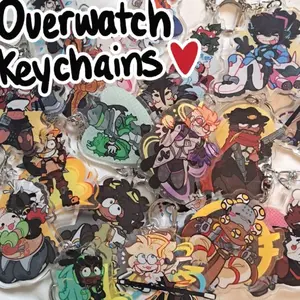 24 Styles (NOT COMBO 24) Overwatch Acrylic Keychains
