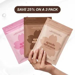 Face Tape 3 Month Supply – 495 Pre-Cut Kinesiology Wrinkle Patches - Cotton, Hyaluronic Acid & Centella Asiatica (Cica) – Forehead, Smile Lines, Crow's Feet – Hypoallergenic, Latex-Free (Neapolitan)