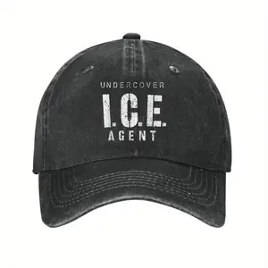 That Says ICE Agent Baseball Cap Casual Dad Hat