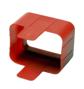 Tripp Lite TRL-PLC19RD Red Plug-Lock Inserts - 100-Pack for Snug Plug Sockets, Secures C20 Power Cords to C19 Outlets