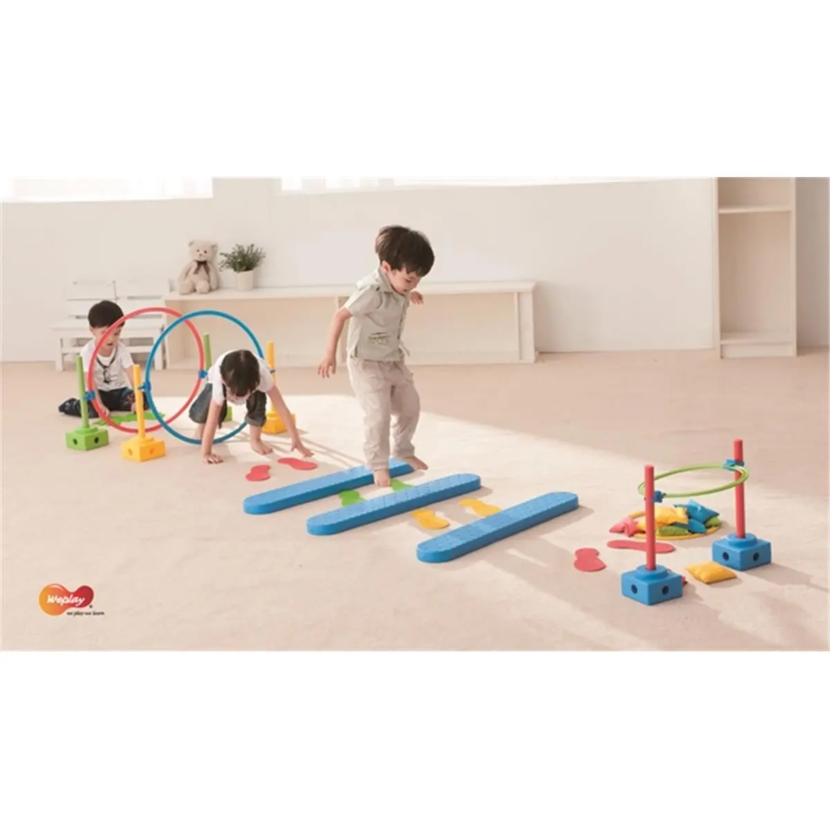 212 MAIN Gross Motor Skill Universal Toyset, Early Learning Resource for Young Children