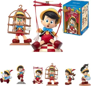MINISO Disney Pinocchio Growth Diary Series Figurine - Cute Desktop Decoration & Creative Birthday Gift (1 Piece Random)