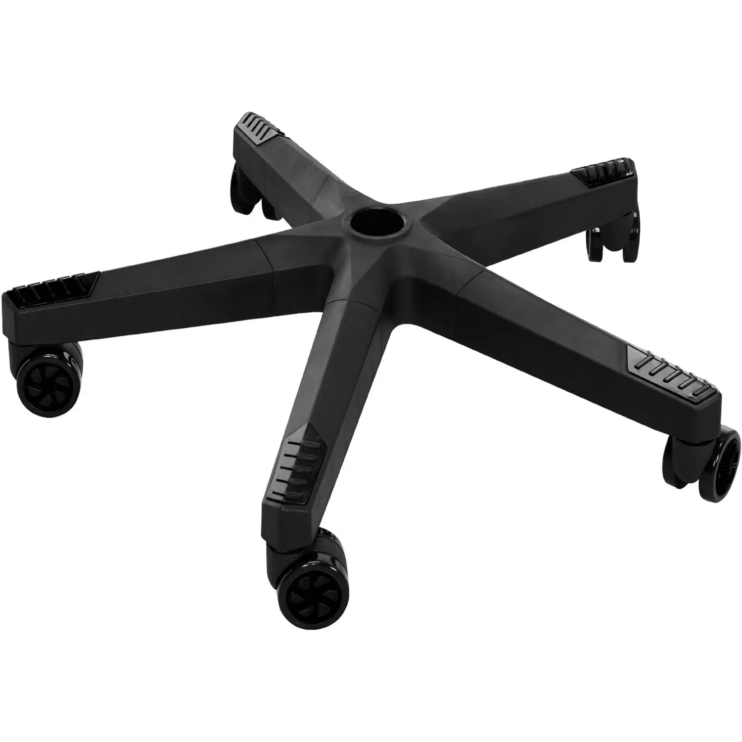 28 Inch Heavy Duty Nylon Gaming Office Chair Base Replacement Part with 5 Casters