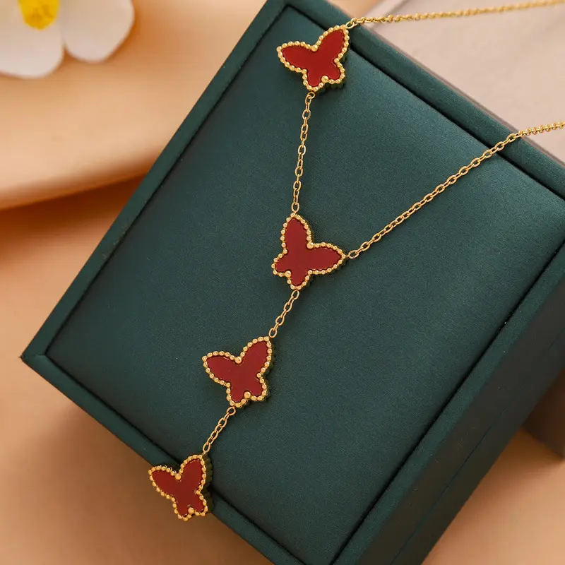 9220 Gold Double sided Red