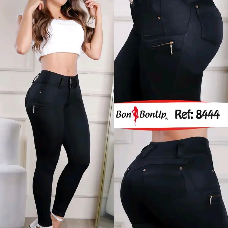 Bon BonUp Colombian Jean Ref 8444 Womenswear Denim Bottom High-Waisted Flare Fit