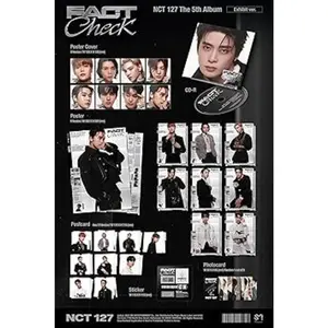 NCT 127 - The 5th Album 'Fact Check' [Chandelier Ver.]  [COMPACT DISC - CD] Photo Book