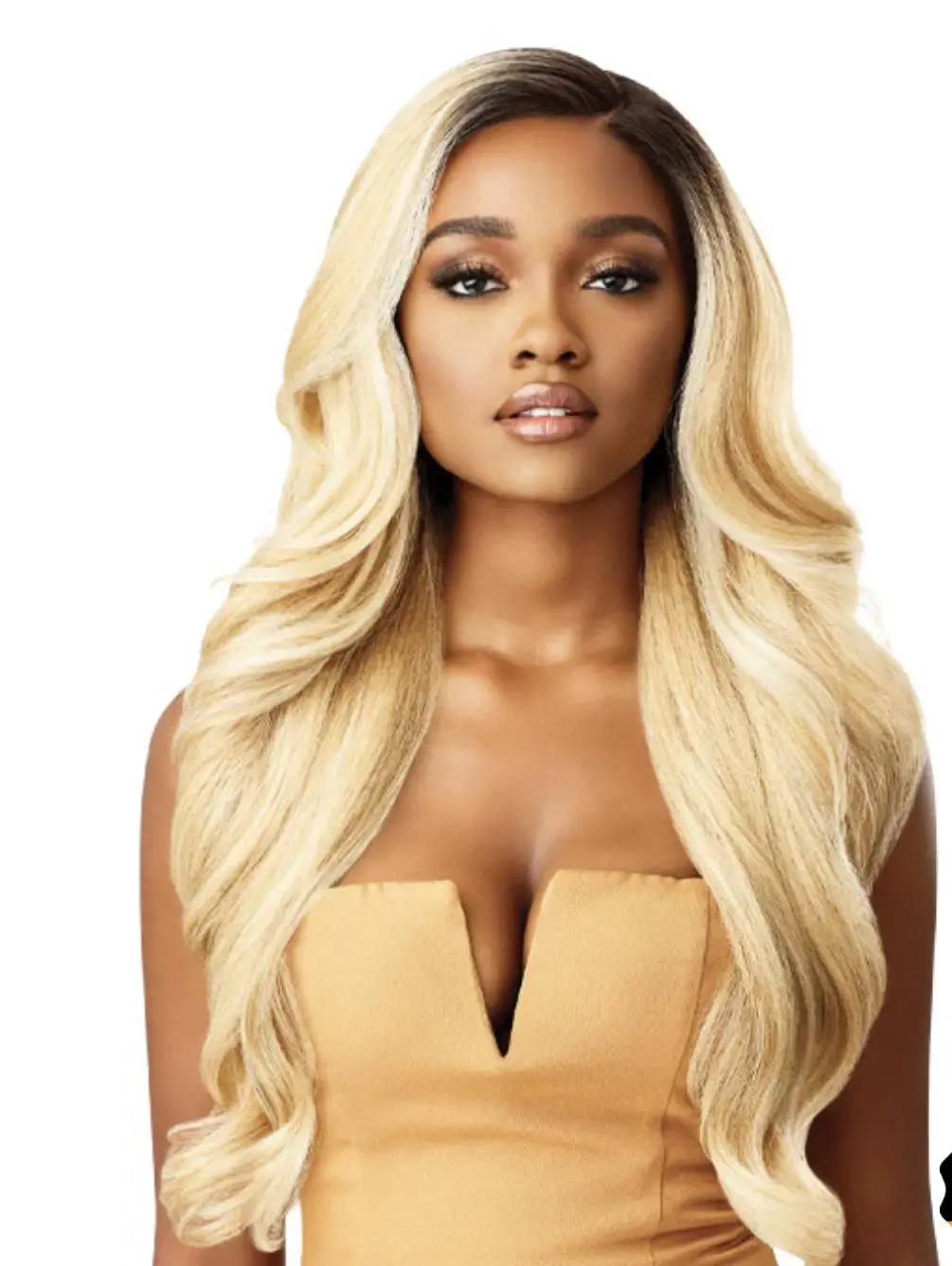 Outre Synthetic Melted Hairline HD Lace Front Wig KAMALIA