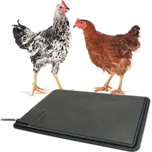 Pad Safe Automatic Warming Nesting Mat for Chicken Coops Energy Efficient Alternative to Heat Lamps for Chicks and Poultry