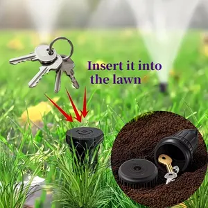 1pc Key Hider for Sprinklers - Realistic Key Concealer, Key Security Storage Container for Outdoor Gardens, Lawns, And Patios - Waterproof And Corrosion-Resistant, Easily Buried Underground in Lawns And Gardens
