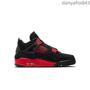 Retro 'Red Thunder' New Lace Up Men's Breathable Outdoor Sneakers Casual Running Shoes