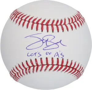 Tyler Soderstrom Athletics Autographed Baseball with "Let's Go A's" Inscription - Fanatics Authentic Certified
