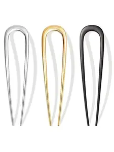 Durable U-Shaped French Hair Clips for Thick Hair, Strong Hold Hair Accessories for Long Hairstyles, Ideal for Thick Hair Types