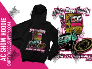 AC Truck Meet Show Edition Hoodie Soft Pullover Fleece Menswear Casual Sweatshirt Sweaters Tops Long Sleeve Underwear Longsleeves