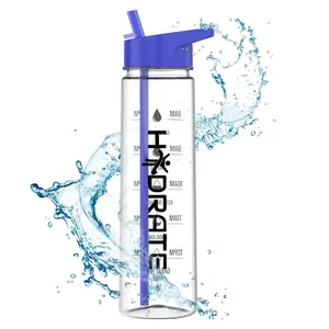 HYDRATE Straw & Water Bottle...
