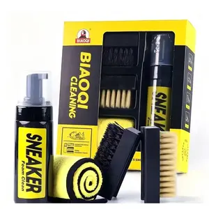Household Multi-Purpose Deep Cleaning Foam Spray Kit, No-Wash Dry-Cleaning Bubble Mousse for Sports Shoes & Footwear Stain Removal, Home Care All-Purpose Cleaner with Incense Holder Fragrance