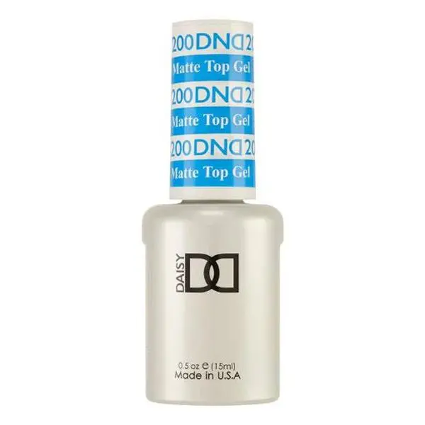 Matte Gel Top Coat #200, Professional Quality Nail Polish for a Flawless Manicure, Essential Nail Care Cosmetic, 0.5 fl oz / 15 mL