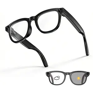 AI Glasses with Camera,  1080P Video Recording, 8MP  Camera Glasses, Noise Cancellation, Voice Assistant, Translation, TR90 Frame -for Outdoor, Travel, Vlogging