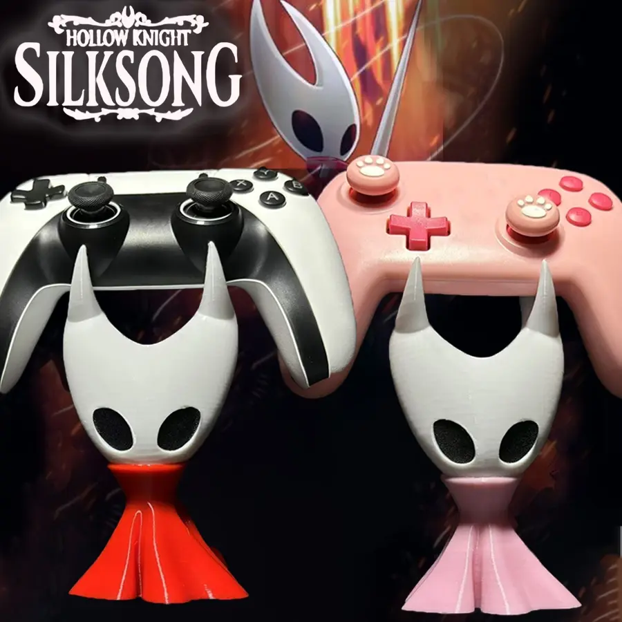 Hollow Knight Silksong Game Controller Stand, Controller Accessories, Console Accessory, Universal Holder for Xbox Ps4 Ps5 Switch, Collectible Gift for Gamers, Birthday Halloween Christmas, Console Controller Accessories