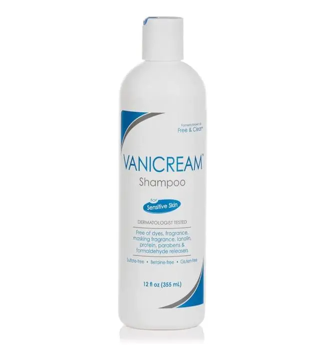 Vanicream Shampoo, 12 Fl Oz, Formulated without Common Irritants for Sensitive Skin, Gentle, Clarifying Shampoo, Helps Remove Oil, Flaking and Build-Up, Dermatologist Tested