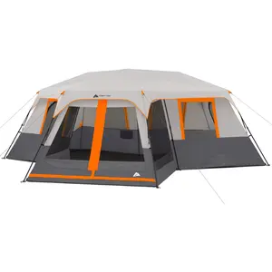 Ozark Trail 20' X 18' 12-Person 3-Room Instant Cabin Tent with Screen Room, 56.5 Lbs CAMPVALLEY GLOBAL LTD