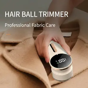 Portable USB-Powered Lint Remover, Electric Fabric Shaver, Garment Lint Trimmer - Reusable, Portable and Easy to Clean, Battery Level Indicator, Lint Remover, Lightweight Tool, Efficient Trimming, Lint Remover, Laundry Care, Rechargeable Lint Shaver