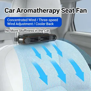 2026 USB Insertable Dual Turbine High Wind Cooling Fan, 5-Speed Adjustable, Easy Installation, Portable Car Accessory, Automotive Cooling Fan