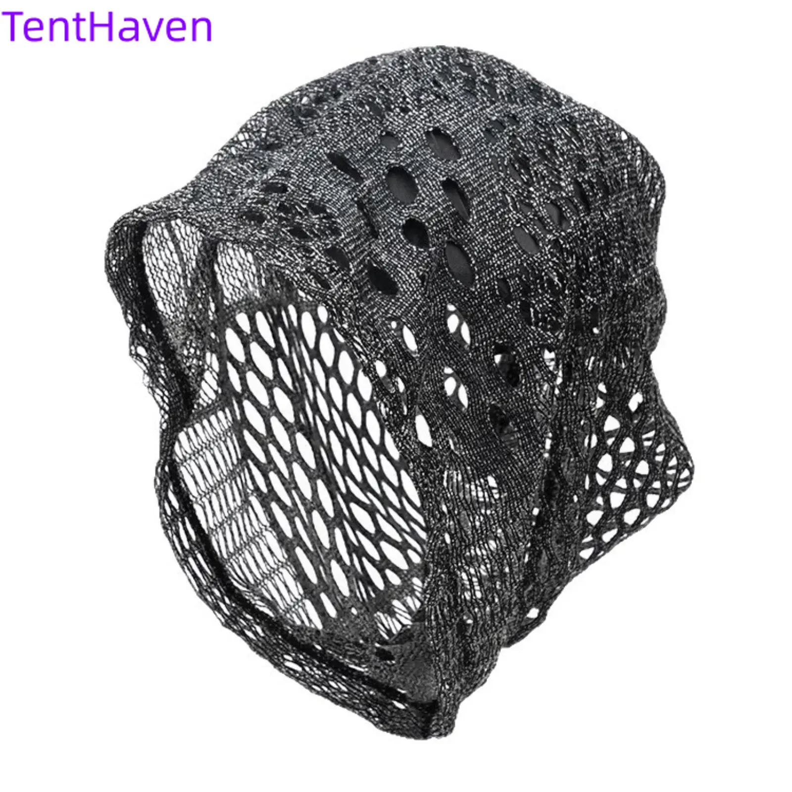 Women's Funky Retro Hollow-Knit Cotton Beanie, Lightweight Design for a Sporty Chic, Slim Fit Street Look, Casual Wear