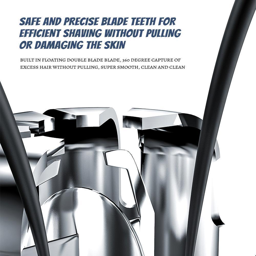 2-in-1 Rechargeable Hair Trimmer, Men's Ear and Nose Hair Trimmer, Eyebrow & Nose Hair Clippers, Easy to Clean,Perfect Christmas & New Year Gift ldea 2-in-1 Rechargeable Hair Trimmer, Men's Ear and Nose Hair Trimmer, Eyebrow & Nose Hair Clippers, Easy to Clean,Perfect Christmas & New Year Gift ldea