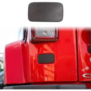 for Jeep JK Rear License Plate Deletion Panel Bracket Delet for 2007-2018 Jeep JK JKU, Black 1PC