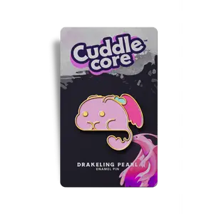 Pearl the Fae Drakeling Enamel Pin