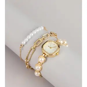 Pretty Busy Watch And Bracelet Set