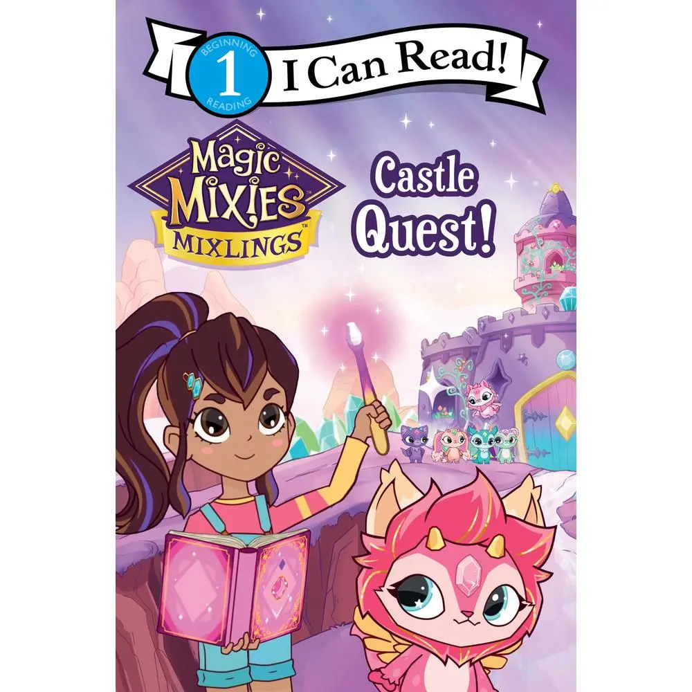 Used Magic Mixies: Castle Quest! Paperback Book - By Mickey Domenici, English, Children's Adorable Level 1 Early Reader Educational Book Supply